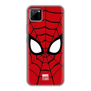 Силиконовый чехол на Realme C11 с принтом человек паук spiderman Силиконовый чехол на Realme C11 с принтом человек паук spiderman