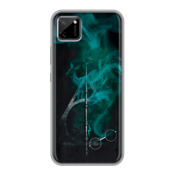 Силиконовый чехол на Realme C11 с принтом Гарри Поттер Harry Potter