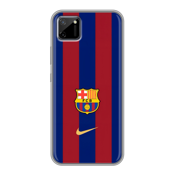 Силиконовый чехол на Realme C11 с принтом Барселона Barcelona Силиконовый чехол на Realme C11 с принтом Барселона Barcelona