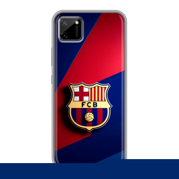 Силиконовый чехол на Realme C11 с принтом Барселона Barcelona Силиконовый чехол на Realme C11 с принтом Барселона Barcelona