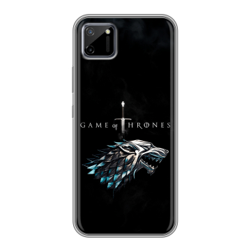 Силиконовый чехол на Realme C11 с принтом Игра Престолов Game Thrones