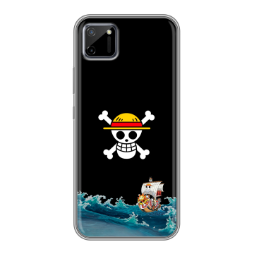 Силиконовый чехол на Realme C11 с принтом One Piece Ван Пис