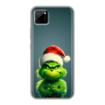 Силиконовый чехол на Realme C11 с принтом Новый год Силиконовый чехол на Realme C11 с принтом Новый год