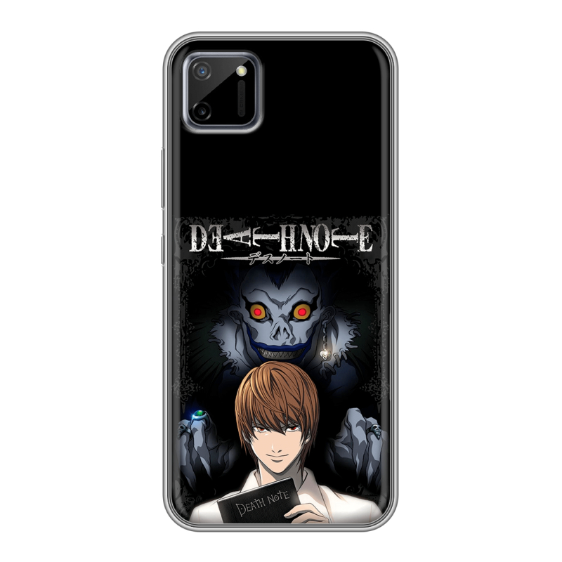 Силиконовый чехол на Realme C11 с принтом Death note Тетрадь смерти Силиконовый чехол на Realme C11 с принтом Death note Тетрадь смерти