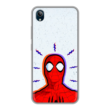 Силиконовый чехол на Vivo Y91C с принтом Spiderman Человек паук