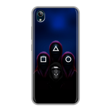 Силиконовый чехол на Vivo Y91C с принтом Игра Кальмара