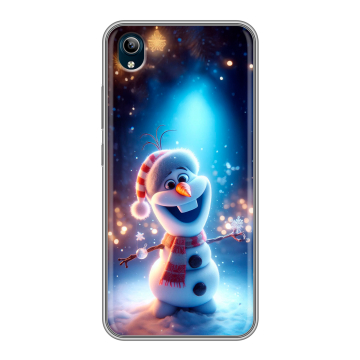 Силиконовый чехол на Vivo Y91C с принтом Новый год