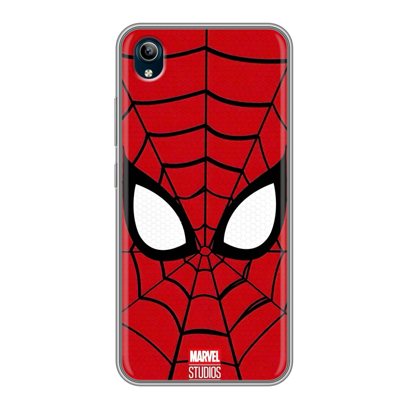 Силиконовый чехол на Vivo Y91C с принтом человек паук spiderman Силиконовый чехол на Vivo Y91C с принтом человек паук spiderman