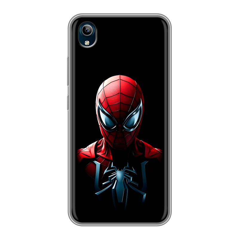 Силиконовый чехол на Vivo Y91C с принтом Spiderman Человек паук Силиконовый чехол на Vivo Y91C с принтом Spiderman Человек паук