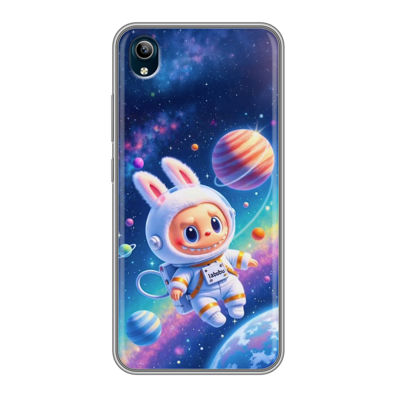Силиконовый чехол на Vivo Y91C с принтом Labubu Лабубу Силиконовый чехол на Vivo Y91C с принтом Labubu Лабубу