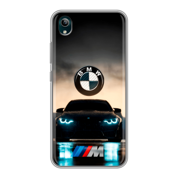 Силиконовый чехол на Vivo Y1S с принтом БМВ BMW Силиконовый чехол на Vivo Y1S с принтом БМВ BMW