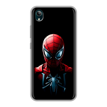Силиконовый чехол на Vivo Y1S с принтом Spiderman Человек паук Силиконовый чехол на Vivo Y1S с принтом Spiderman Человек паук