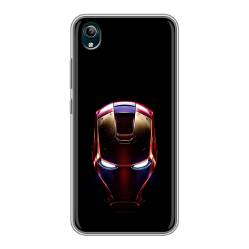 Силиконовый чехол на Vivo Y1S с принтом IronMan Железный человек