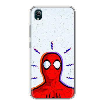 Силиконовый чехол на Vivo Y1S с принтом Spiderman Человек паук Силиконовый чехол на Vivo Y1S с принтом Spiderman Человек паук