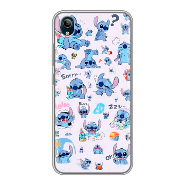 Силиконовый чехол на Vivo Y1S с принтом Лило и Стич Силиконовый чехол на Vivo Y1S с принтом Лило и Стич