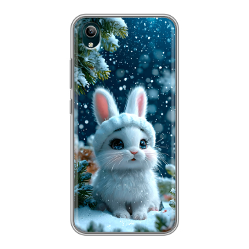 Силиконовый чехол на Vivo Y1S с принтом Новый год Силиконовый чехол на Vivo Y1S с принтом Новый год
