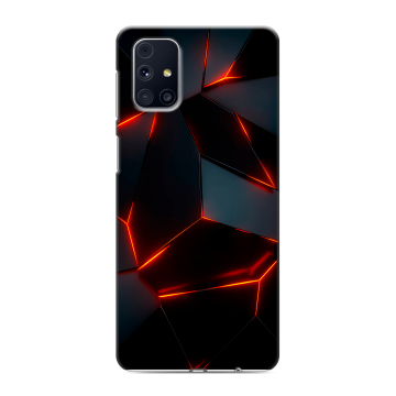 Силиконовый чехол на Samsung Galaxy M31s с принтом Яркие абстракции