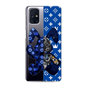 Силиконовый чехол на Samsung Galaxy M31s с принтом Луи робот Силиконовый чехол на Samsung Galaxy M31s с принтом Луи робот