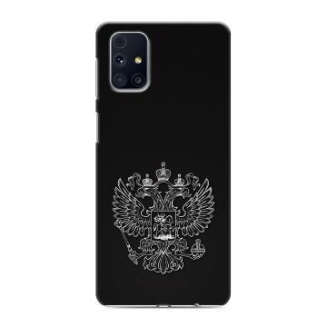 Силиконовый чехол на Samsung Galaxy M31s с принтом Герб России Силиконовый чехол на Samsung Galaxy M31s с принтом Герб России