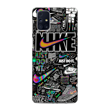 Силиконовый чехол на Samsung Galaxy M31s с принтом Найк Силиконовый чехол на Samsung Galaxy M31s с принтом Найк