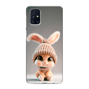 Силиконовый чехол на Samsung Galaxy M31s с принтом Кролик Силиконовый чехол на Samsung Galaxy M31s с принтом Кролик