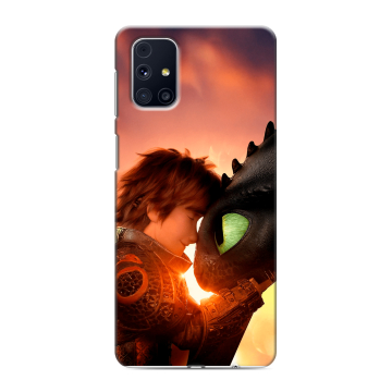 Силиконовый чехол на Samsung Galaxy M31s с принтом Как приручить дракона Силиконовый чехол на Samsung Galaxy M31s с принтом Как приручить дракона