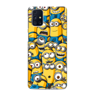 Силиконовый чехол на Samsung Galaxy M31s с принтом Миньоны Силиконовый чехол на Samsung Galaxy M31s с принтом Миньоны