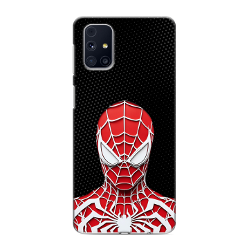 Силиконовый чехол на Samsung Galaxy M31s с принтом человек паук spiderman Силиконовый чехол на Samsung Galaxy M31s с принтом человек паук spiderman