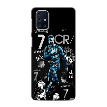 Силиконовый чехол на Samsung Galaxy M31s с принтом Реал Роналдо Силиконовый чехол на Samsung Galaxy M31s с принтом Реал Роналдо