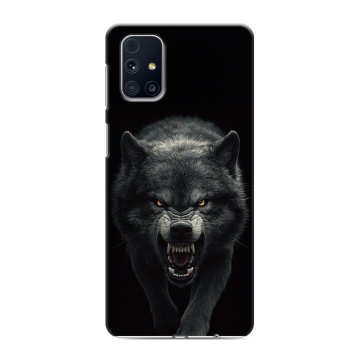 Силиконовый чехол на Samsung Galaxy M31s с принтом Волк Силиконовый чехол на Samsung Galaxy M31s с принтом Волк