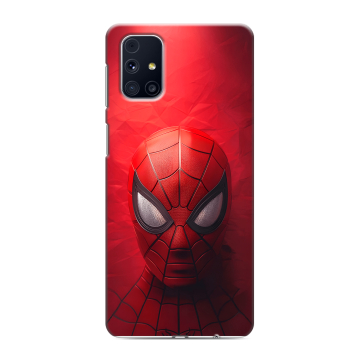 Силиконовый чехол на Samsung Galaxy M31s с принтом Spiderman Человек паук Силиконовый чехол на Samsung Galaxy M31s с принтом Spiderman Человек паук