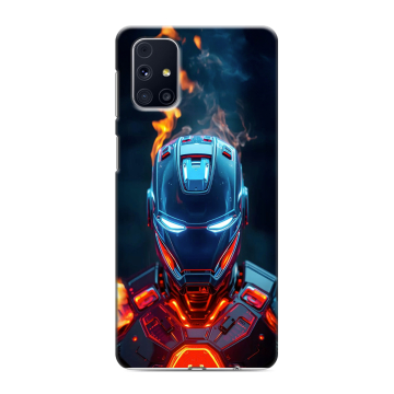 Силиконовый чехол на Samsung Galaxy M31s с принтом IronMan Железный человек Силиконовый чехол на Samsung Galaxy M31s с принтом IronMan Железный человек