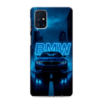 Силиконовый чехол на Samsung Galaxy M31s с принтом BMW БМВ Силиконовый чехол на Samsung Galaxy M31s с принтом BMW БМВ