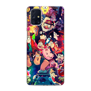 Силиконовый чехол на Samsung Galaxy M31s с принтом Gravity Falls Гравити Фолз Силиконовый чехол на Samsung Galaxy M31s с принтом Gravity Falls Гравити Фолз