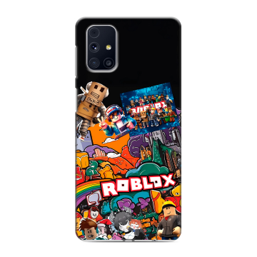 Силиконовый чехол на Samsung Galaxy M31s с принтом Roblox Роблокс Силиконовый чехол на Samsung Galaxy M31s с принтом Roblox Роблокс