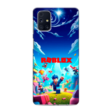 Силиконовый чехол на Samsung Galaxy M31s с принтом Roblox Роблокс Силиконовый чехол на Samsung Galaxy M31s с принтом Roblox Роблокс