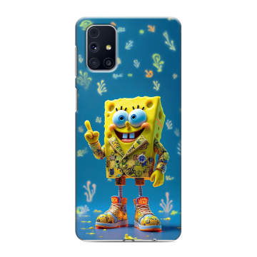 Силиконовый чехол на Samsung Galaxy M31s с принтом Спанч боб Спанчбоб Силиконовый чехол на Samsung Galaxy M31s с принтом Спанч боб Спанчбоб