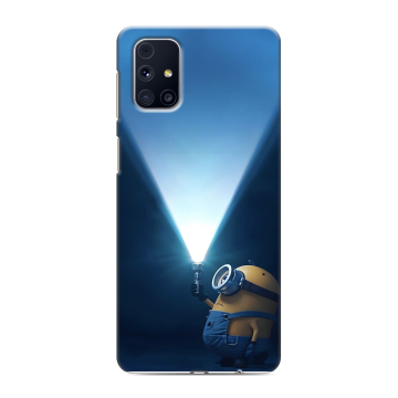 Силиконовый чехол на Samsung Galaxy M31s с принтом Миньоны Силиконовый чехол на Samsung Galaxy M31s с принтом Миньоны