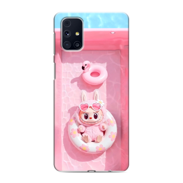 Силиконовый чехол на Samsung Galaxy M31s с принтом Labubu Лабубу Силиконовый чехол на Samsung Galaxy M31s с принтом Labubu Лабубу