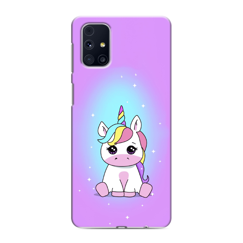 Силиконовый чехол на Samsung Galaxy M31s с принтом Единорог Силиконовый чехол на Samsung Galaxy M31s с принтом Единорог