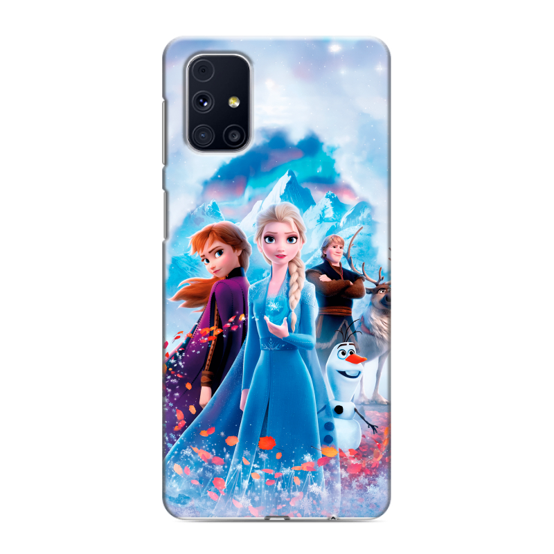 Пластиковый чехол на Samsung Galaxy M31s с принтом Холодное сердце Frozen Пластиковый чехол на Samsung Galaxy M31s с принтом Холодное сердце Frozen