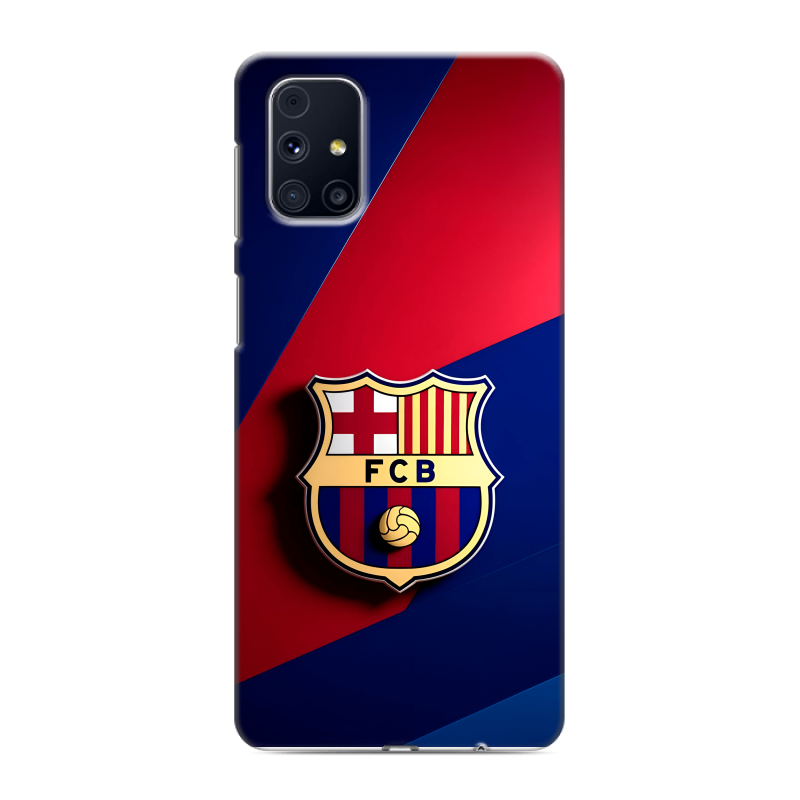 Пластиковый чехол на Samsung Galaxy M31s с принтом Барселона Barcelona Пластиковый чехол на Samsung Galaxy M31s с принтом Барселона Barcelona