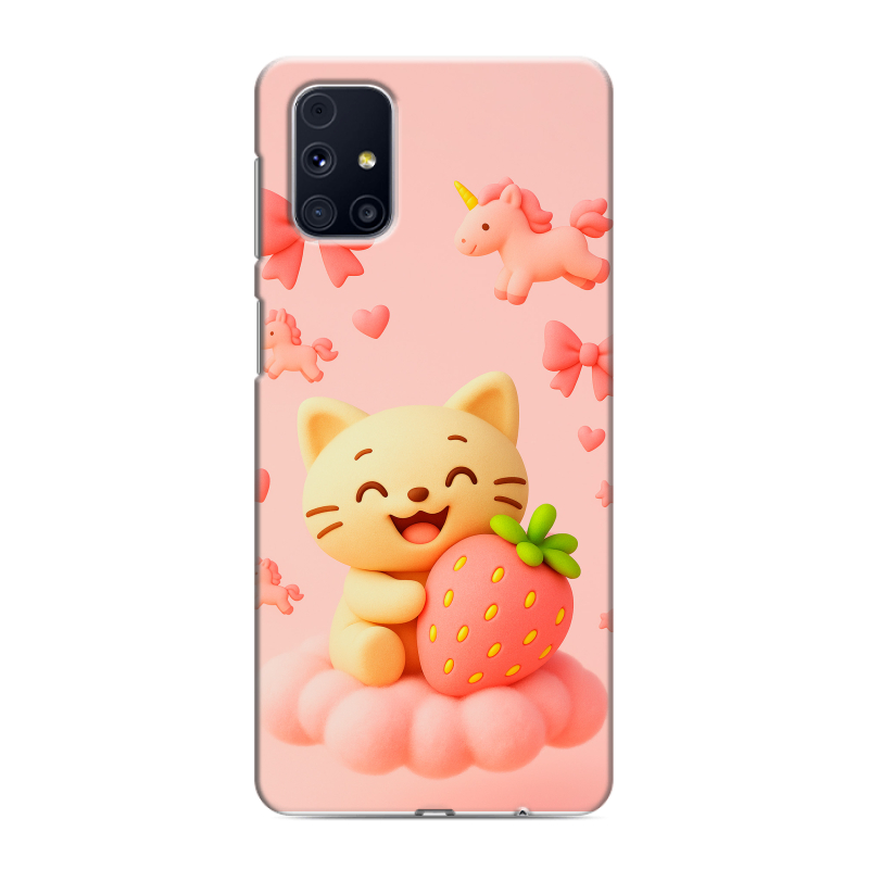 Пластиковый чехол на Samsung Galaxy M31s с принтом для девочек Пластиковый чехол на Samsung Galaxy M31s с принтом для девочек