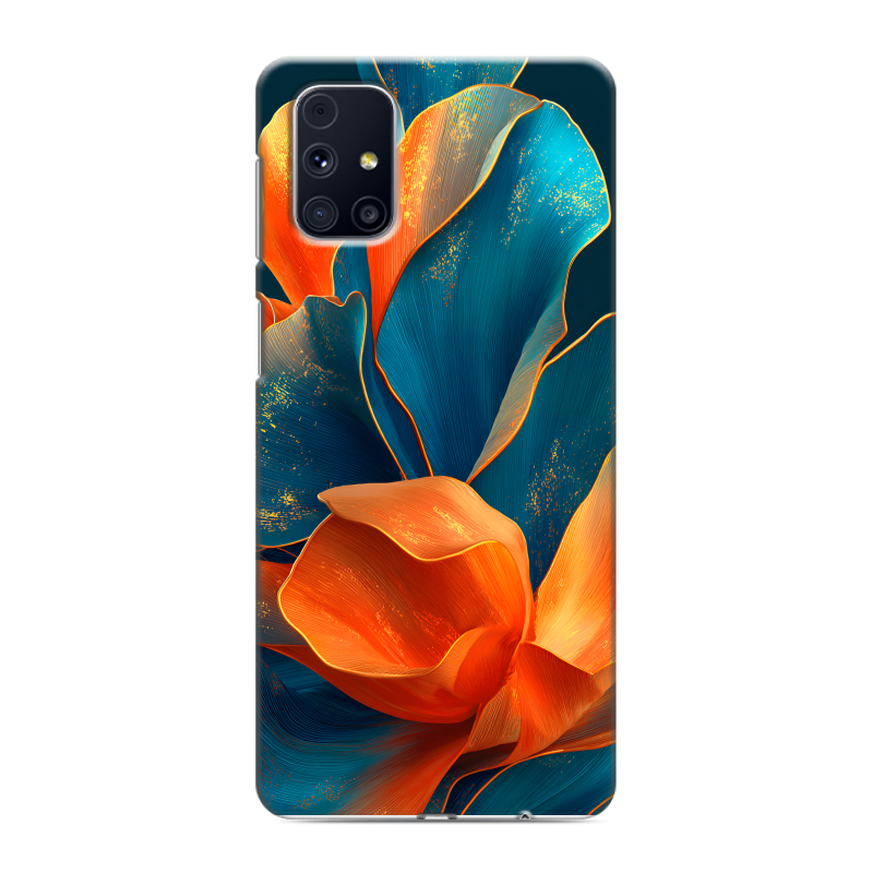 Пластиковый чехол на Samsung Galaxy M31s с принтом Цветы Пластиковый чехол на Samsung Galaxy M31s с принтом Цветы