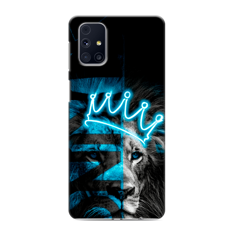 Пластиковый чехол на Samsung Galaxy M31s с принтом Король лев Пластиковый чехол на Samsung Galaxy M31s с принтом Король лев