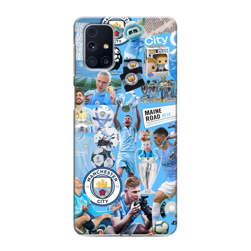 Силиконовый чехол на Samsung Galaxy M31s с принтом Man City Манчестер Сити Силиконовый чехол на Samsung Galaxy M31s с принтом Man City Манчестер Сити
