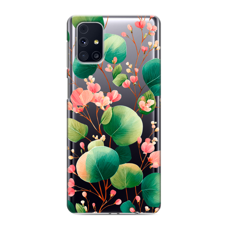 Силиконовый противоударный чехол на Samsung Galaxy M31s с принтом женский Силиконовый противоударный чехол на Samsung Galaxy M31s с принтом женский