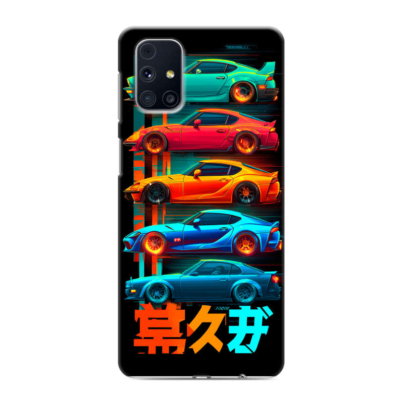 Силиконовый чехол на Samsung Galaxy M31s с принтом машины тачки Силиконовый чехол на Samsung Galaxy M31s с принтом машины тачки