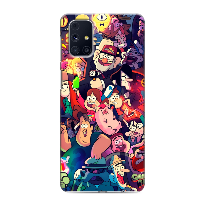Силиконовый чехол на Samsung Galaxy M31s с принтом Gravity Falls Гравити Фолз Силиконовый чехол на Samsung Galaxy M31s с принтом Gravity Falls Гравити Фолз