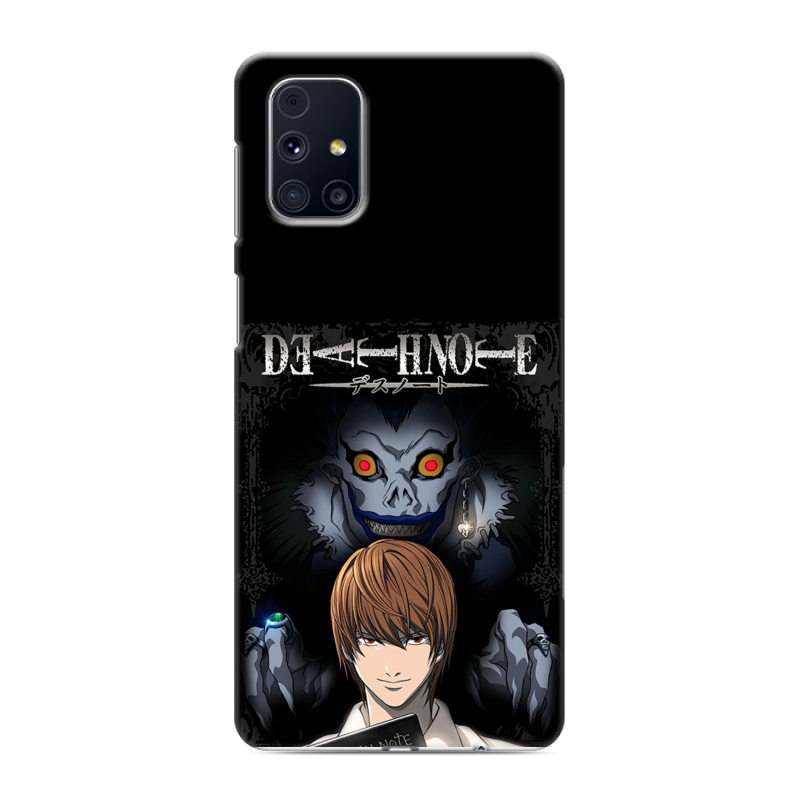 Силиконовый чехол на Samsung Galaxy M31s с принтом Death note Тетрадь смерти Силиконовый чехол на Samsung Galaxy M31s с принтом Death note Тетрадь смерти